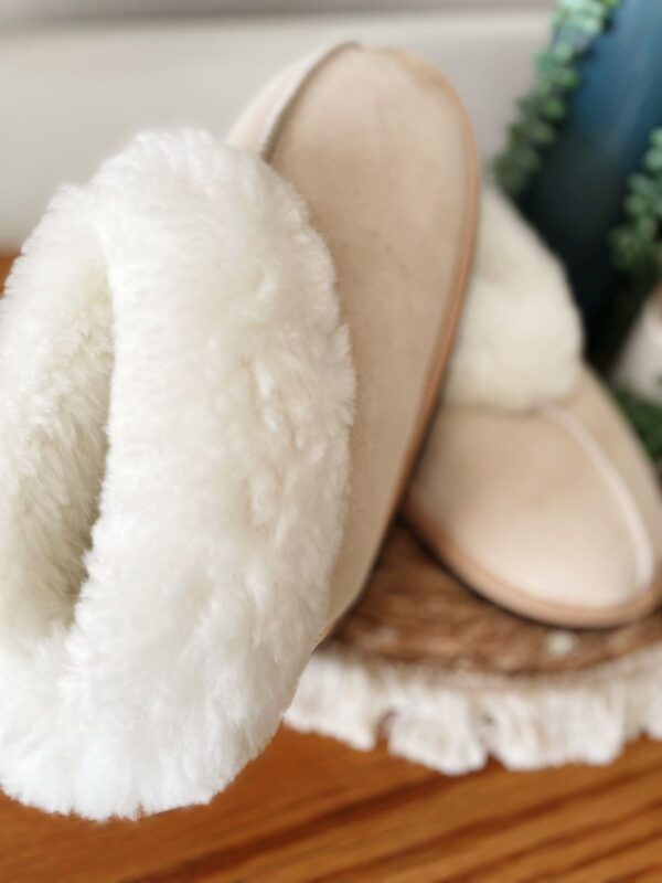 Unisex Sheepskin Slippers - Image 2